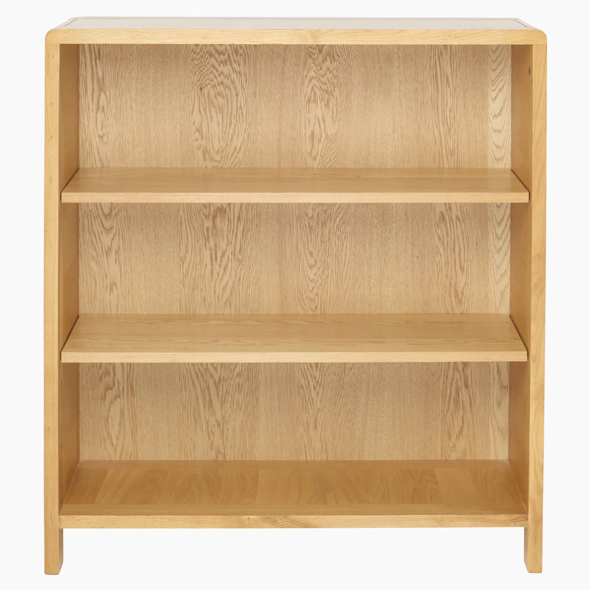 Ercol Bosco Low Bookcase - Clear Matt, Solid Oak product