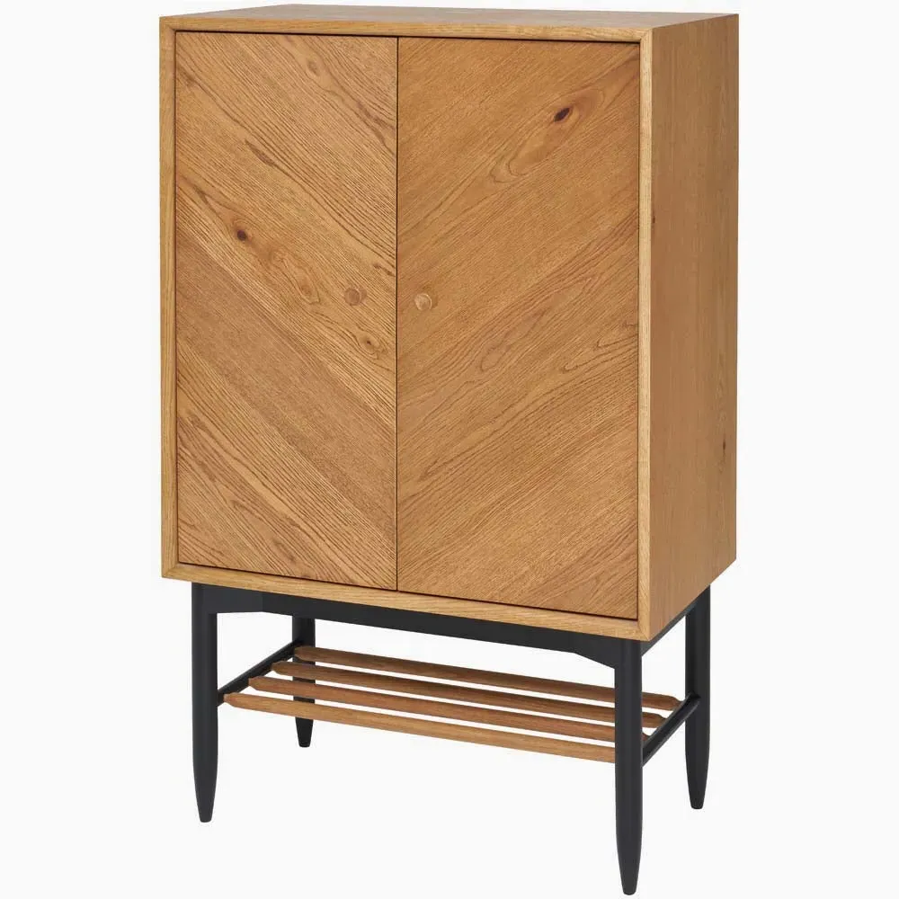 Ercol Monza Tall Cabinet - Oak product