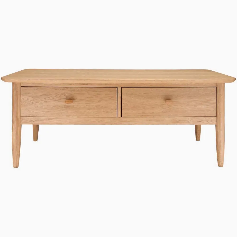 Ercol Teramo Coffee Table with Storage - Oak product