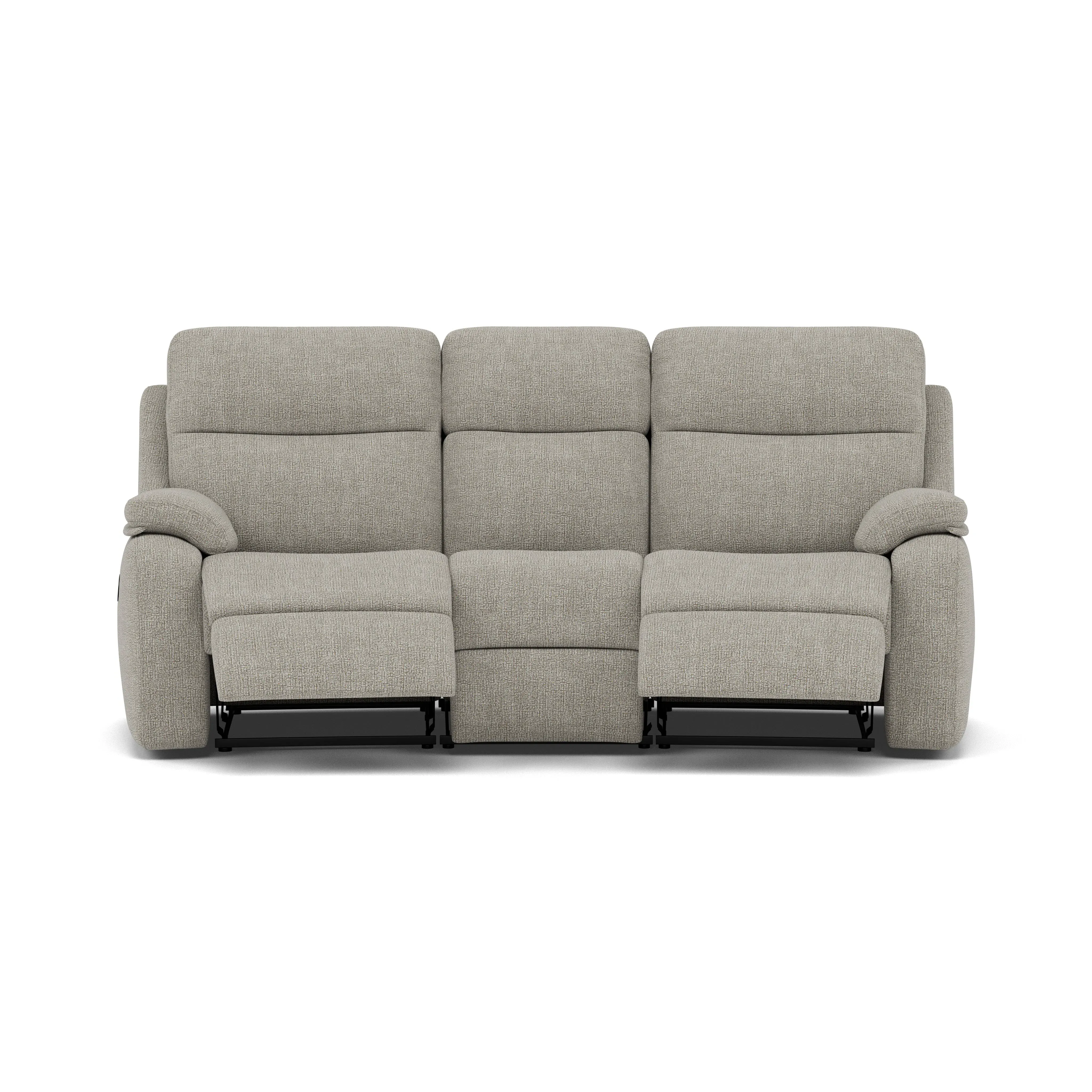 G Plan Kingsbury 3-Seater Curved Reclining Sofa - Smoke product