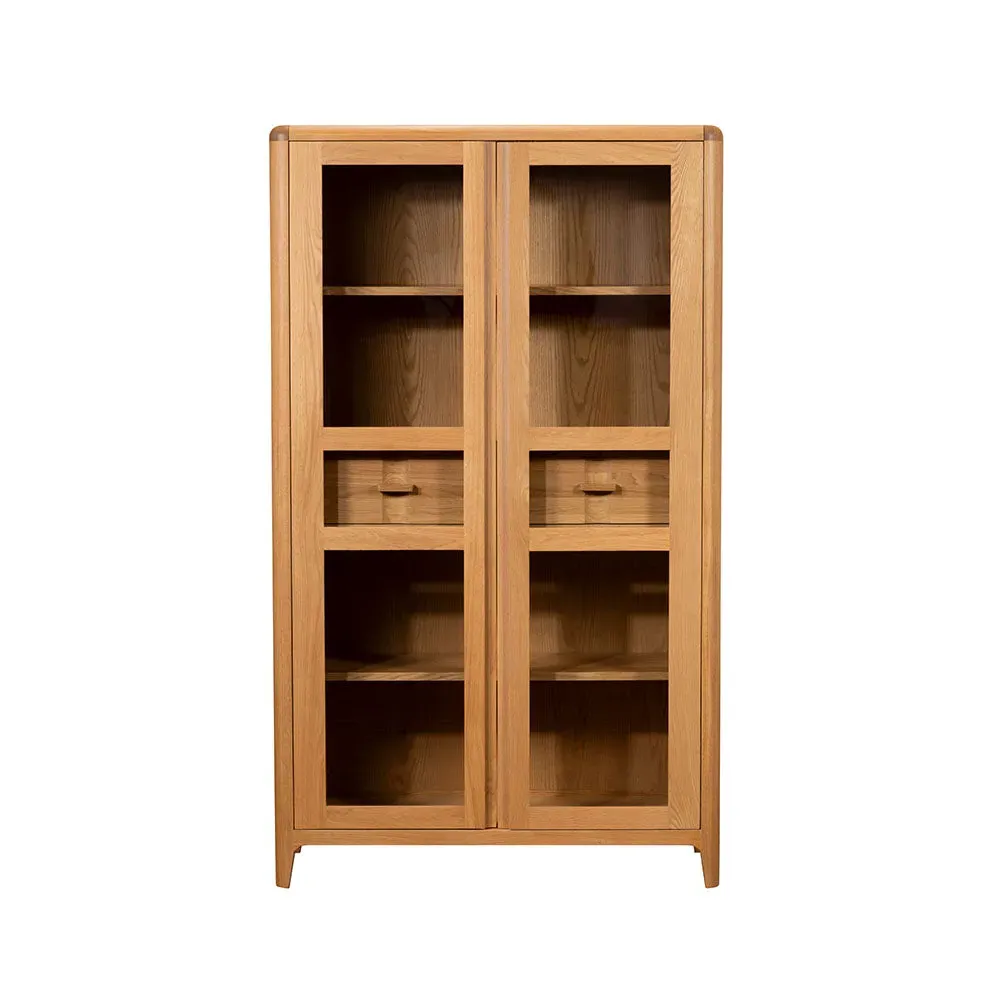 G Plan Maddison Display Cabinet - Warm Oak product
