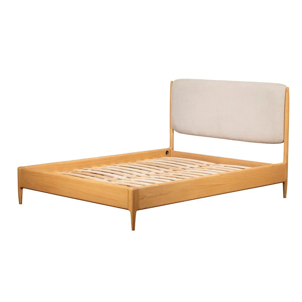 G Plan Winchester Double Upholstered Bed - Light Oak product