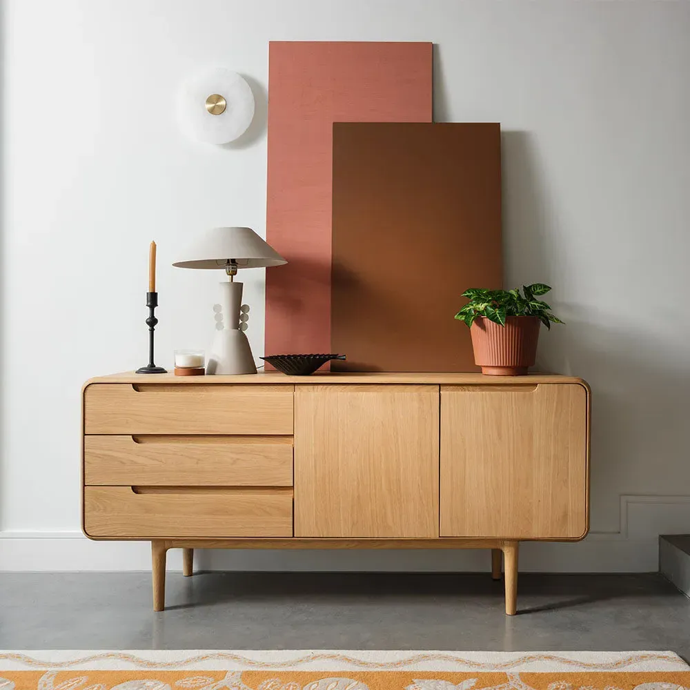 G Plan Winchester Wide Sideboard - Light Oak product