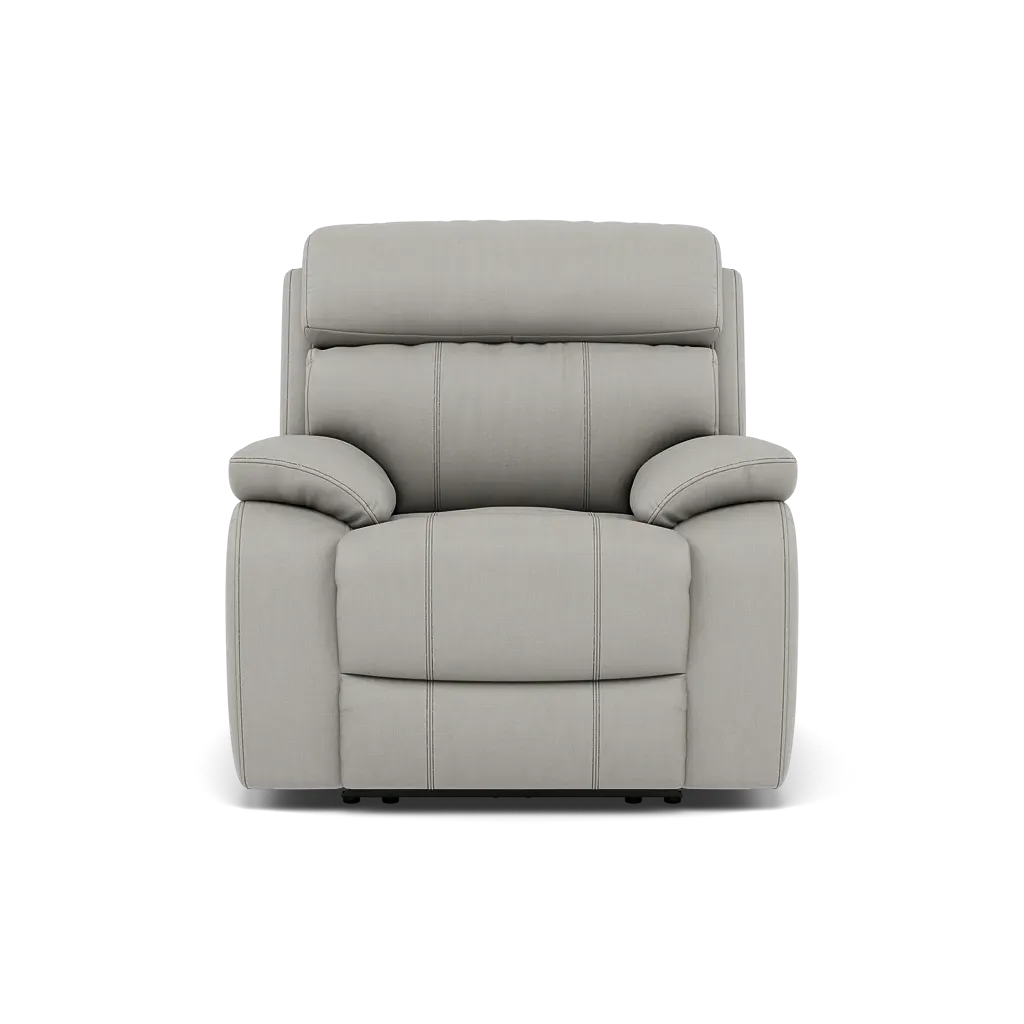 Galaxy Reclining Armchair with USB Port - Grey product