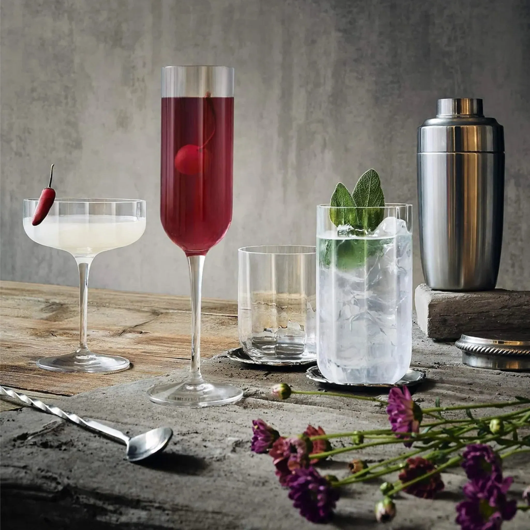 Jazz Set of 4 Hi-Ball Glasses 450ml product