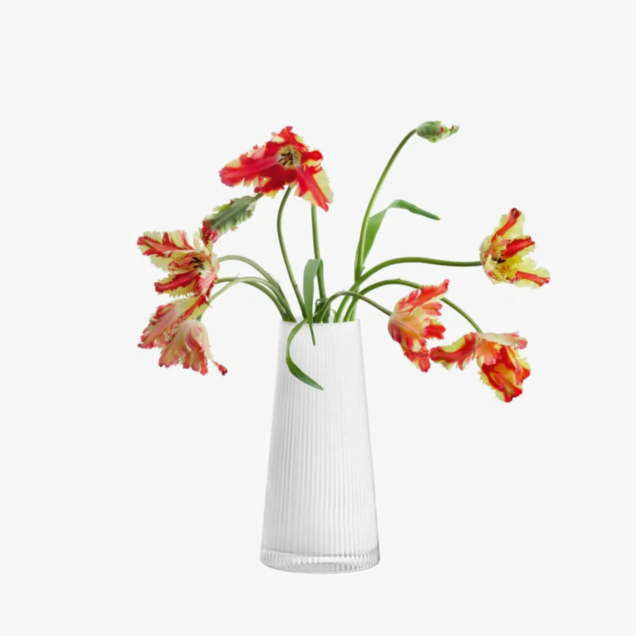 LSA Beacon Lantern/Vase - White, Glass product
