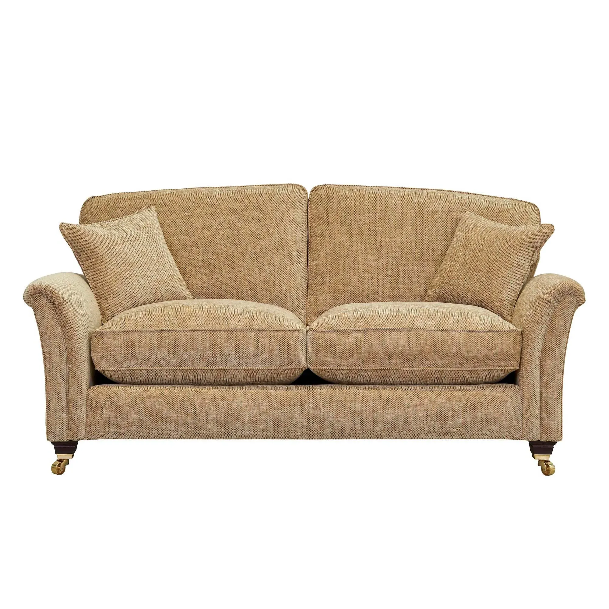Parker Knoll Devonshire 2-Seater Sofa Formal Back - Moss, Leather product