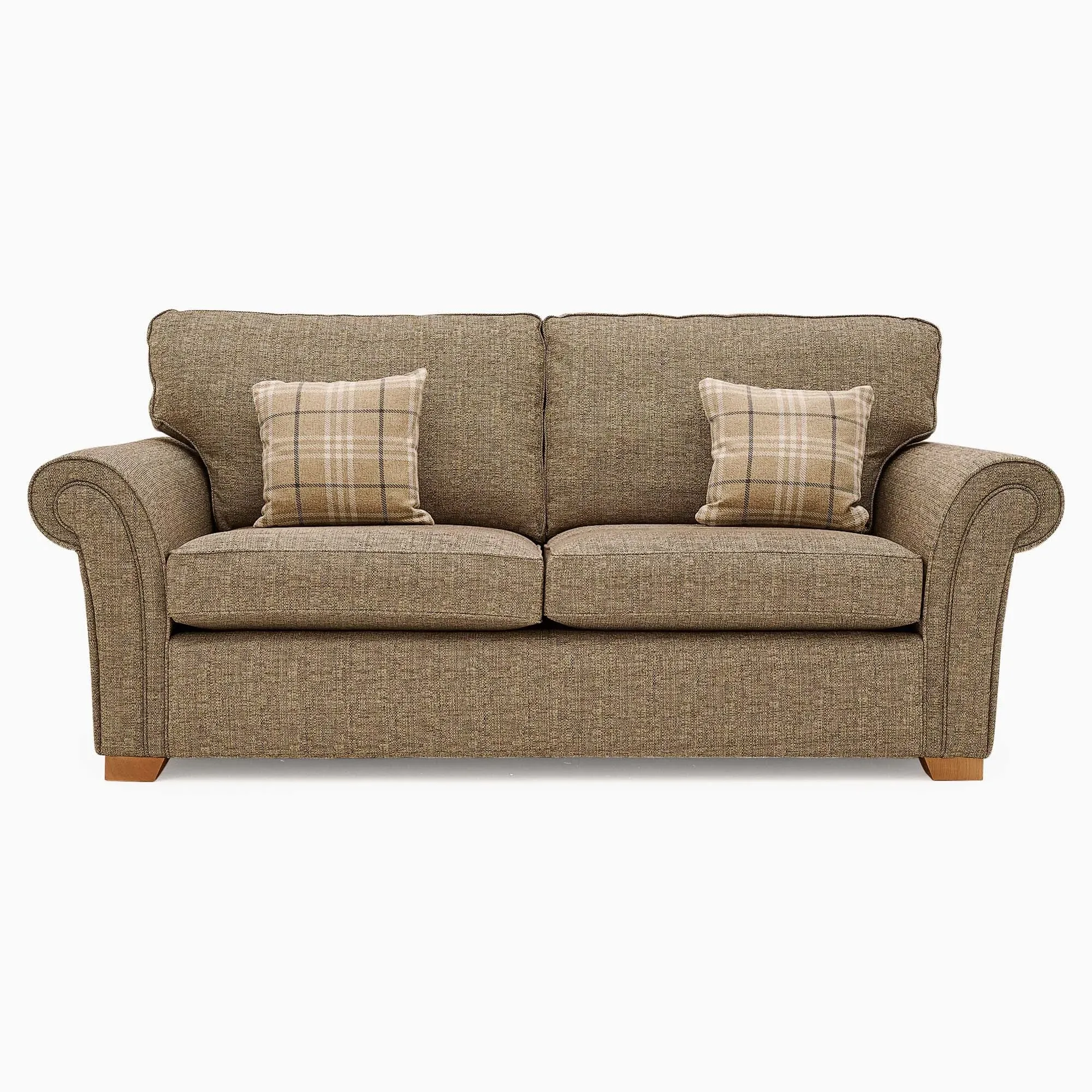 Ripley 3-Seater Sofa - Green, Velvet product