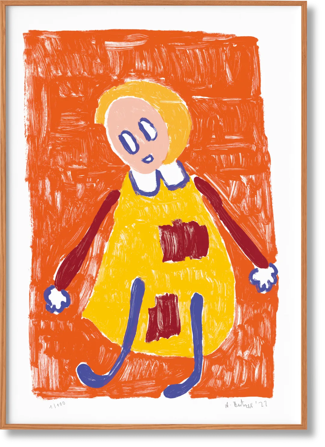 André Butzer 'Untitled IV' Screen Print, 2022 product