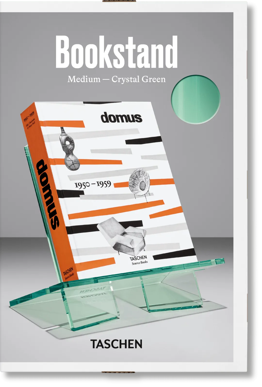 Bookstand Medium - Crystal Green, Acrylic product
