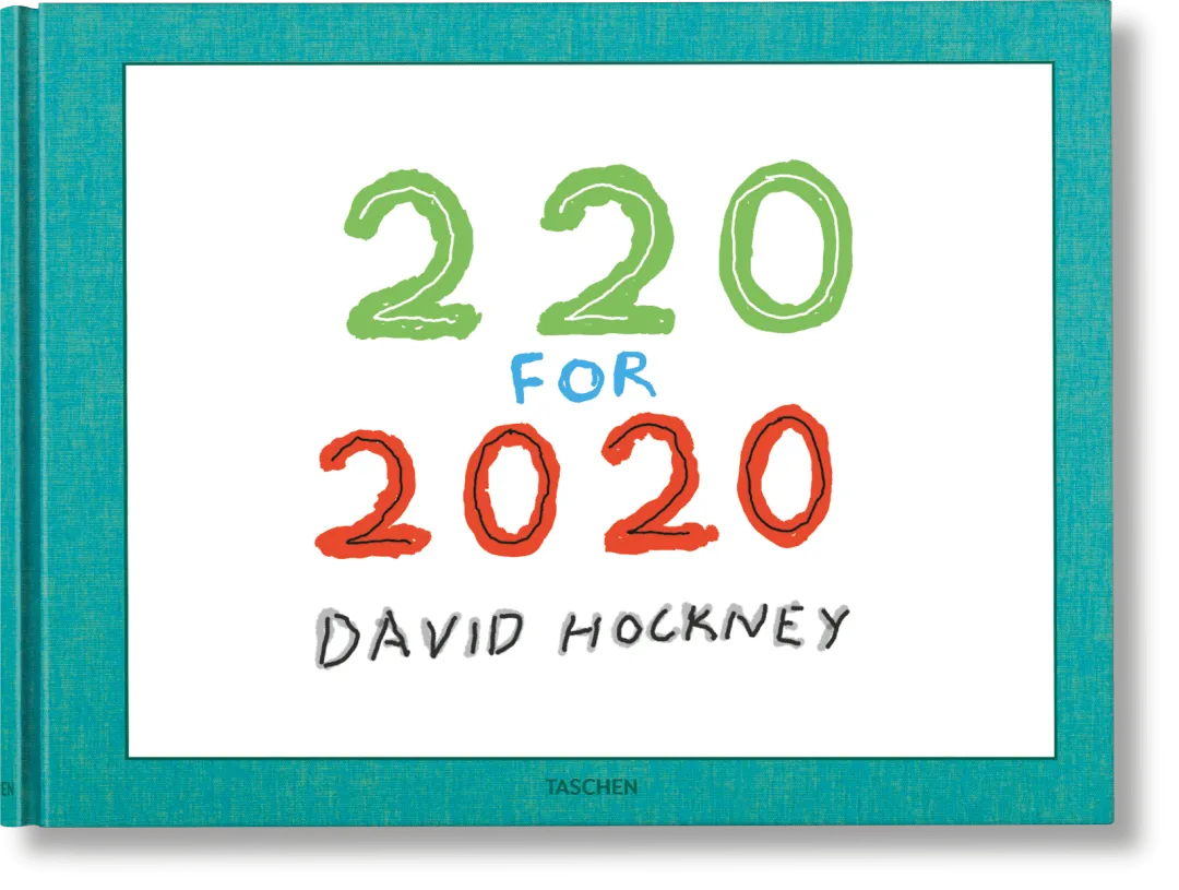 David Hockney 220 for 2020 Artist Book product
