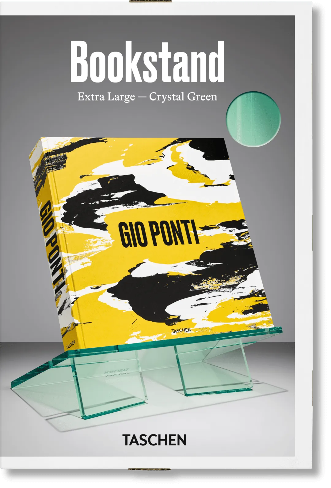 Extra-Large Bookstand - Crystal Green, Acrylic product