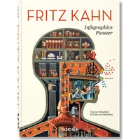Fritz Kahn Infographics Pioneer 45th Edition Book by Taschen, alternate view