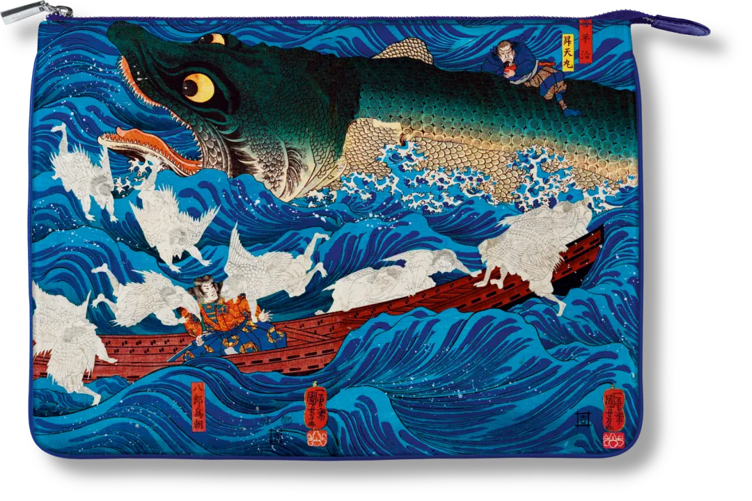 Japanese Woodblock Prints XL Pouch product