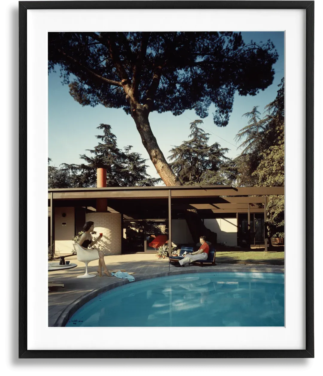 Julius Shulman Buff Straub Hensman Case Study House #20 product