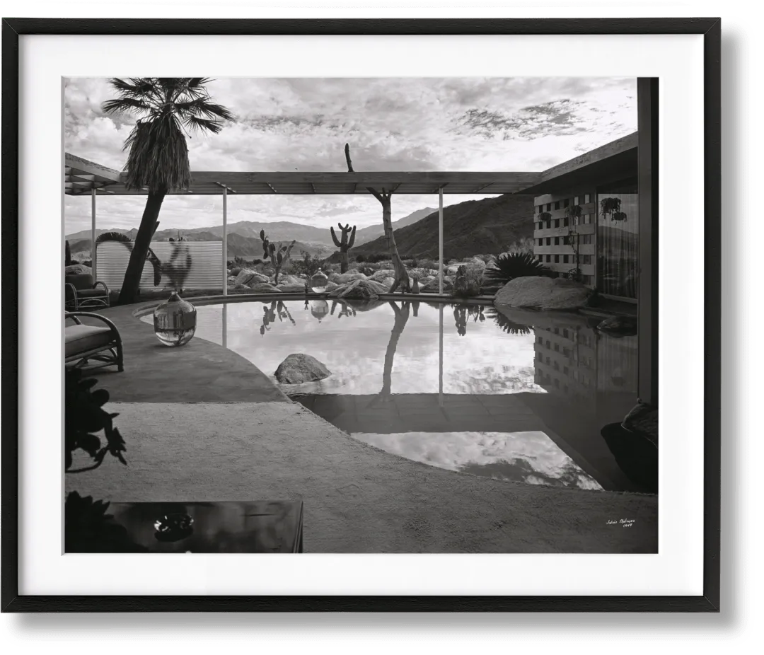Julius Shulman Frey Loewy House Palm Springs Print product