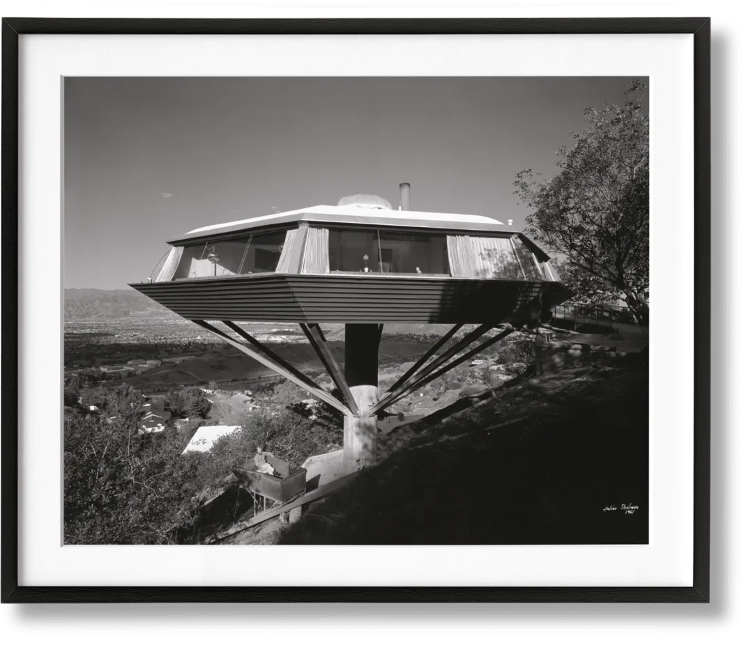 Julius Shulman Lautner Malin Residence Chemosphere Print product