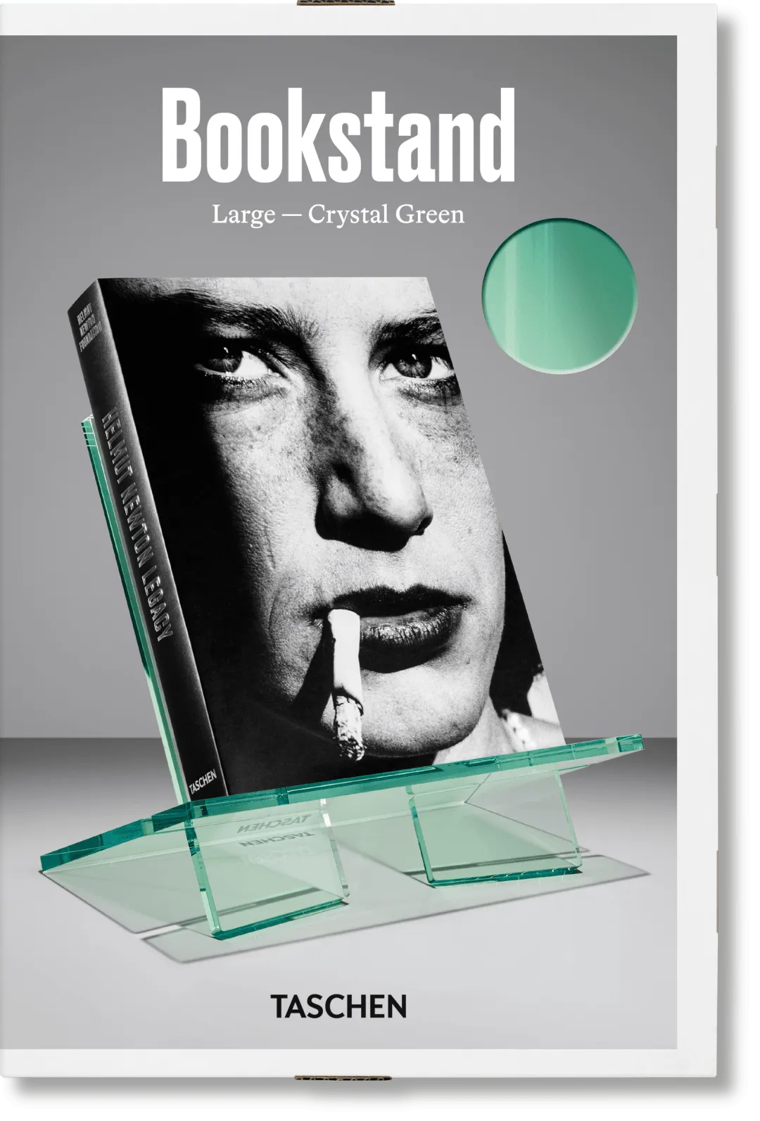 Large Bookstand - Crystal Green, Acrylic product