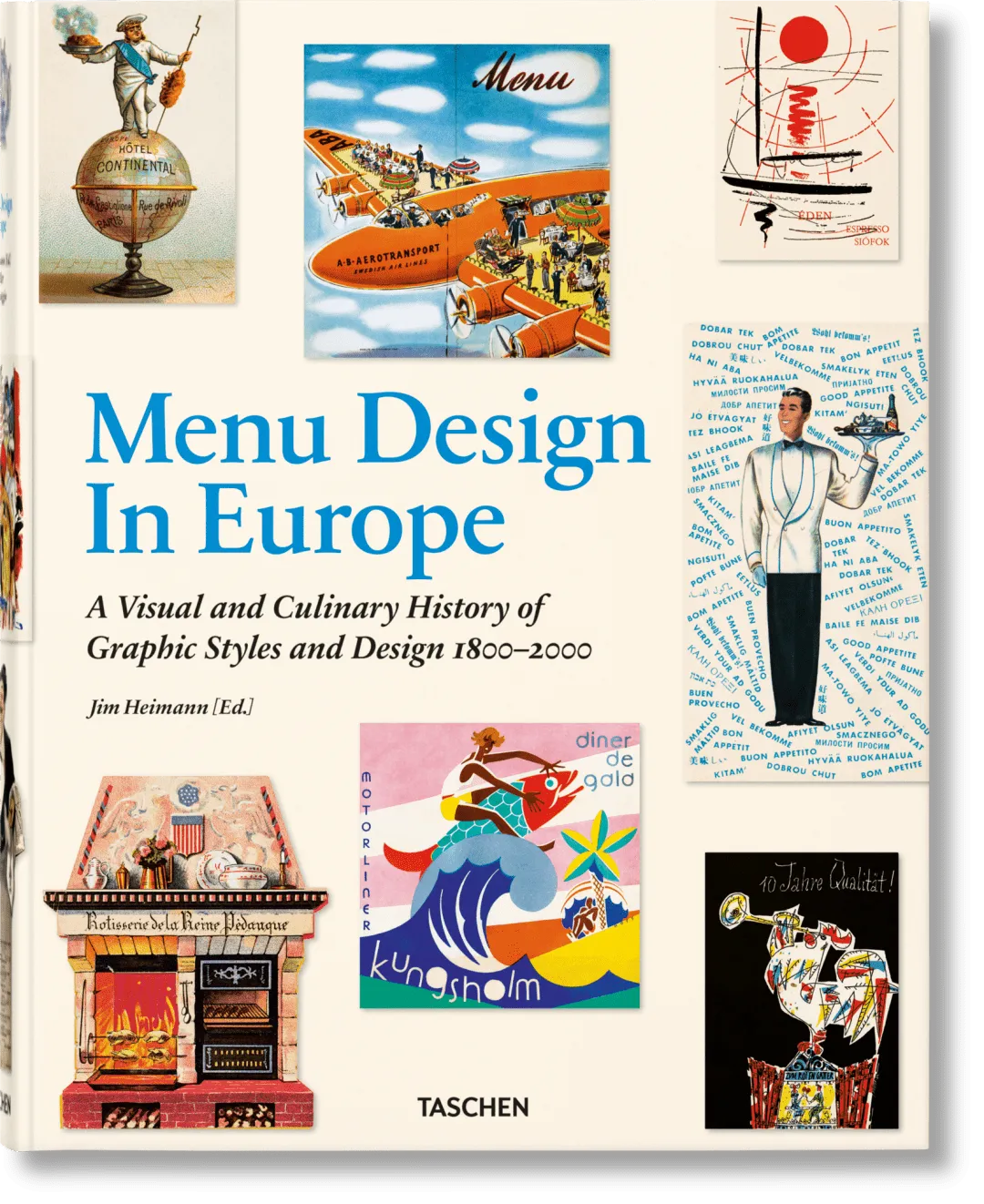 Menu Design in Europe - Hardcover Book product