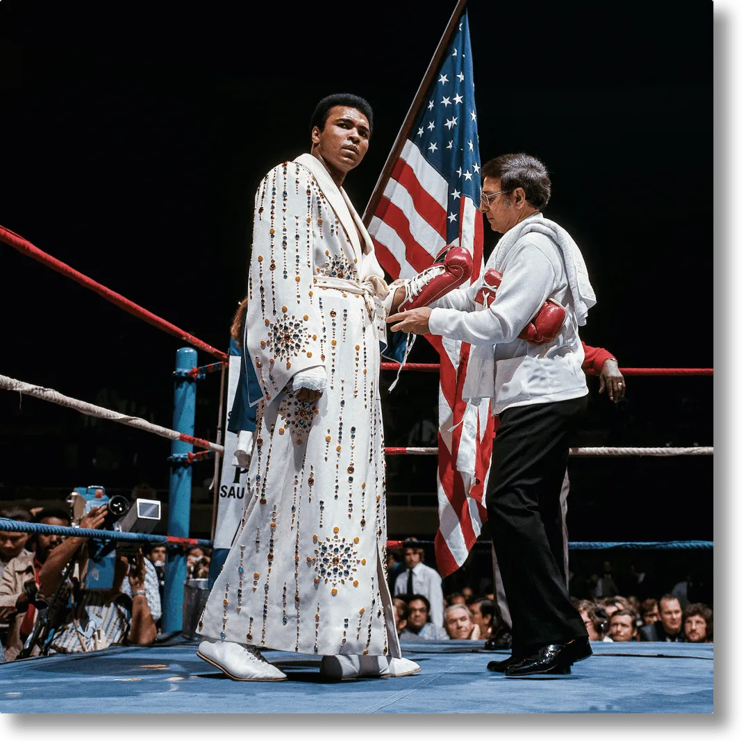 Neil Leifer Homage to Ali 'Ali vs. Bugner, Fit for a King, 1973' product