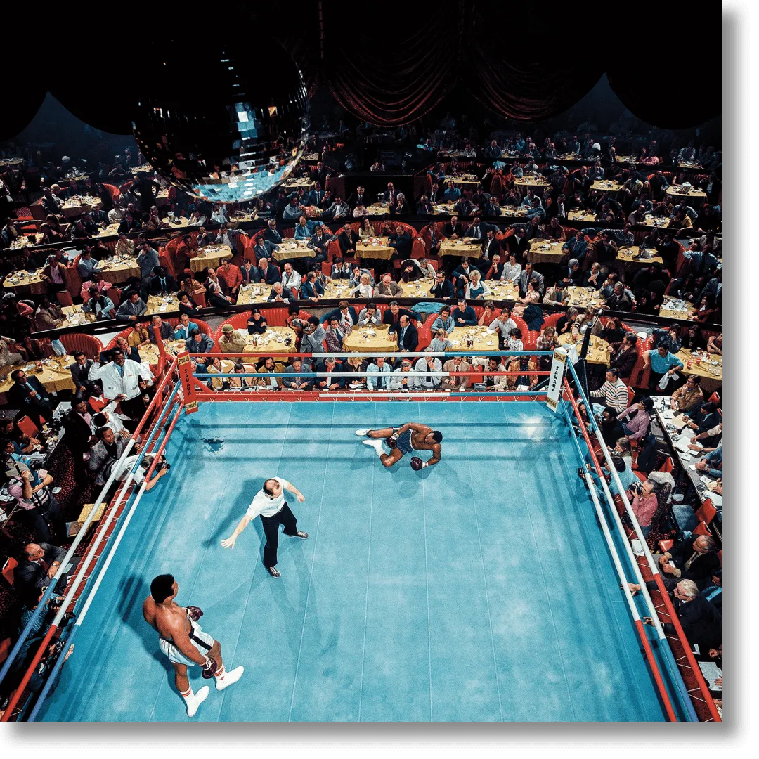 Neil Leifer Homage to Ali - Ali vs. Foster 1972 Fine Art Print product