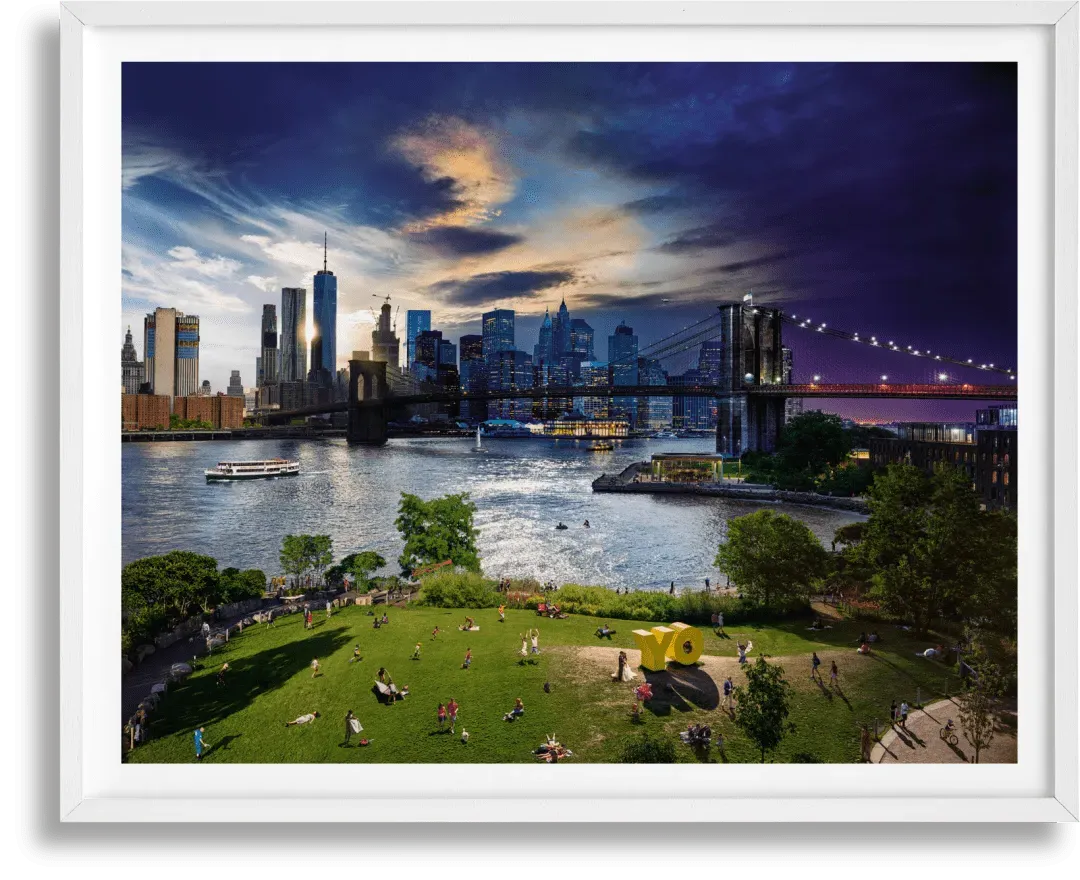 Stephen Wilkes Day to Night Art Edition No. 1–100 Brooklyn Bridge product