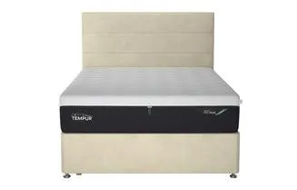 Double Divan Bed with Storage - Fabric