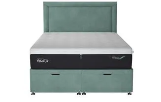 Double Divan Ottoman with Storage - Fabric
