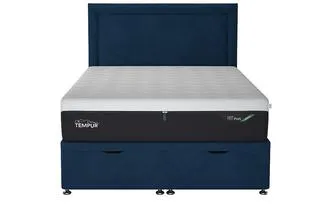 Double Divan Ottoman with Storage - Fabric
