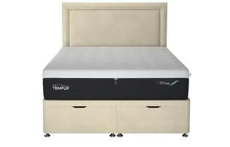 Double Divan Ottoman with Storage - Fabric