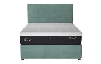 Double Drawer Divan Base - Upholstered