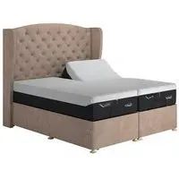 King Size Adjustable Divan with Storage