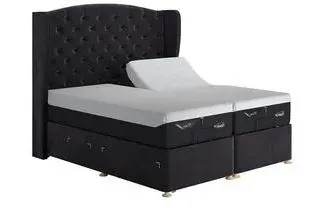 King Size Adjustable Divan with Storage