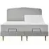 King Size Adjustable Geometric Divan - Wood
