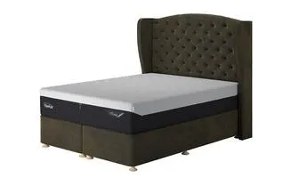 King Size Divan Base with Storage - Upholstered