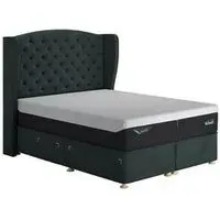 King Size Drawer Divan Base - Upholstered