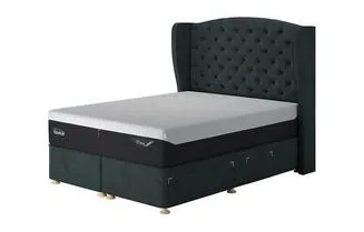 King Size Drawer Divan Base - Upholstered