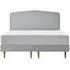 King Size Geometric Divan - Wood