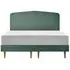 King Size Geometric Divan - Wood