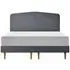 King Size Geometric Divan - Wood