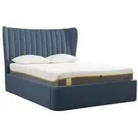 King Size Ottoman Bed with Storage - Fabric