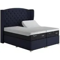 Long Single Adjustable Divan with Storage