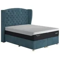 Single Divan Bed Base with Storage - Fabric