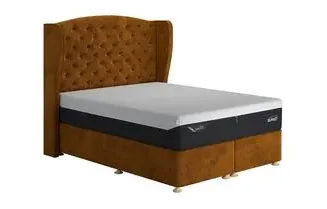 Single Divan Bed Base with Storage - Fabric