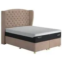 Single Divan Bed Base with Storage - Fabric
