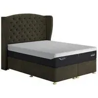 Single Divan Bed Base with Storage - Fabric