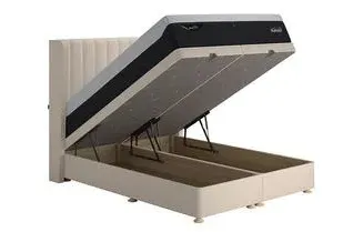 Single Divan Ottoman Bed with Storage