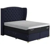 Single Drawer Divan Base - Upholstered