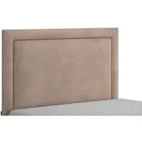 Single Headboard Square Design - Upholstered