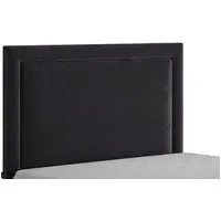 Single Headboard Square Design - Upholstered